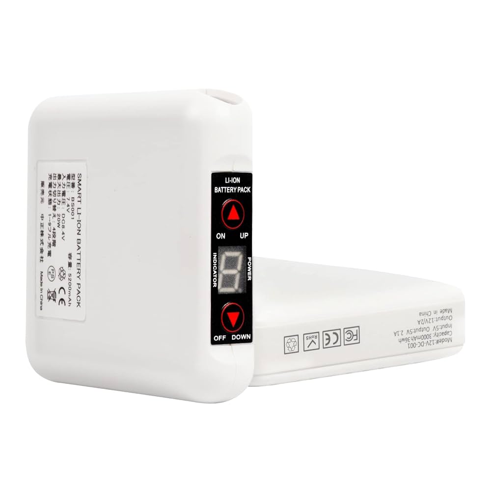 Amazon.co.jp: Smarkey 空調作業服 バッテリー 冷却服 5200mAh